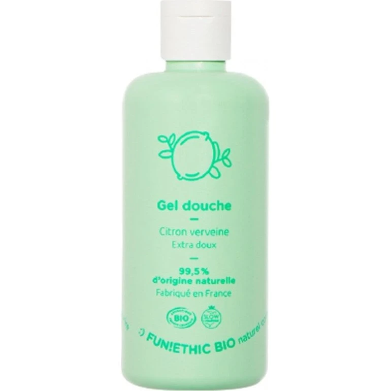 Fun'ethic Shower Gel med Verbena og Citron, 250 ml