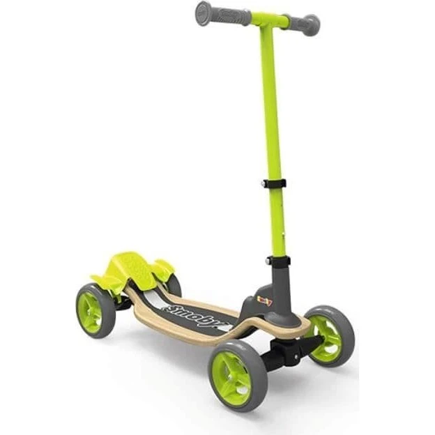 Smoby 750700 S-Cruiser 4-hjulet løbehjul, multifarvet, foldbar