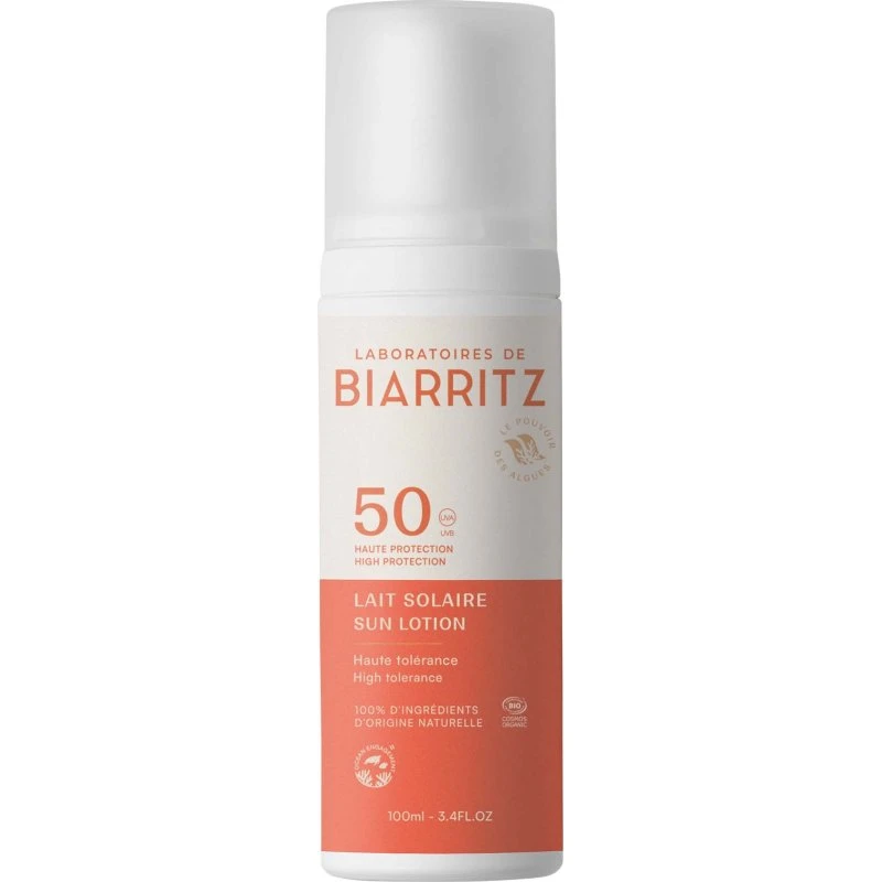 Laboratoires de Biarritz Alga Maris Sunscreen Lotion SPF50 100 ml