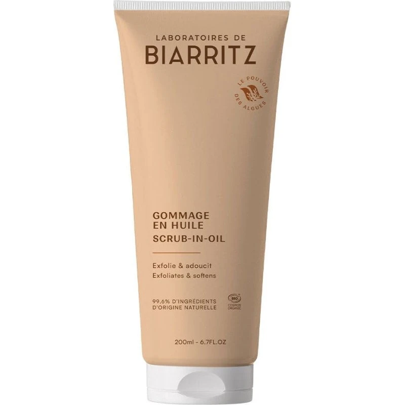 Laboratoires De Biarritz Océane Scrub i økologisk olie 200ml