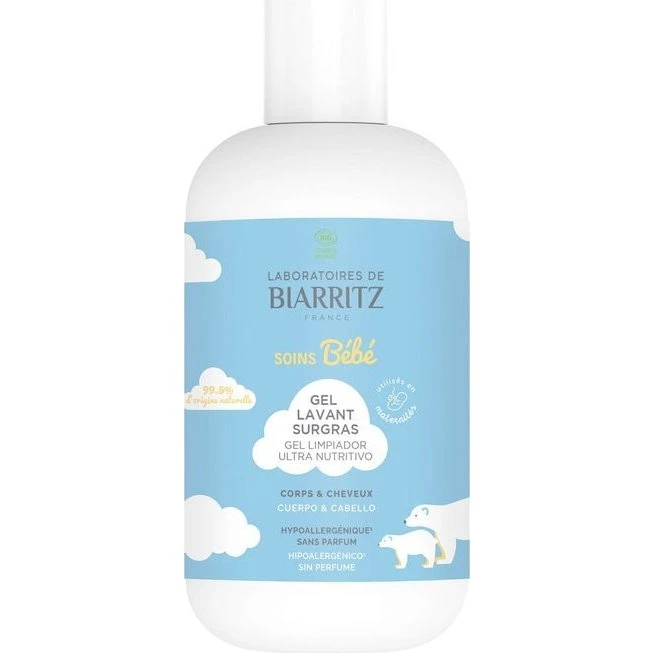 Laboratoires De Biarritz Bébé Cleansing Gel Surgras 200ml