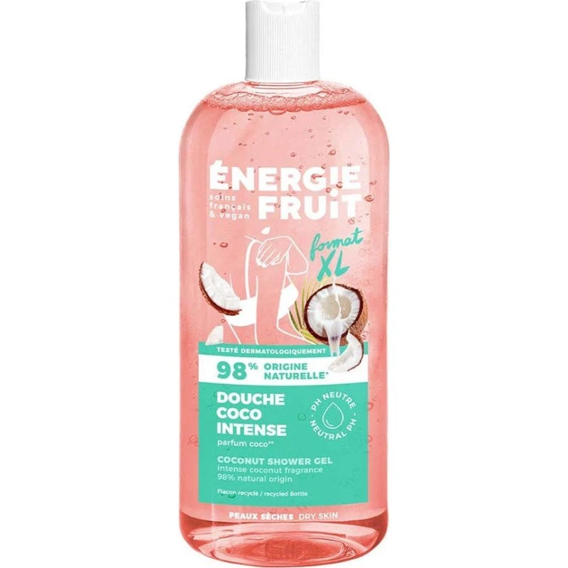 Energie Fruit Shower Gel Kokos & Økologisk Sheasmør 500ml