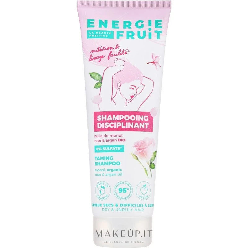Energie Fruit Shampoo Monoi Pink & Økologisk Arganolie 250ml