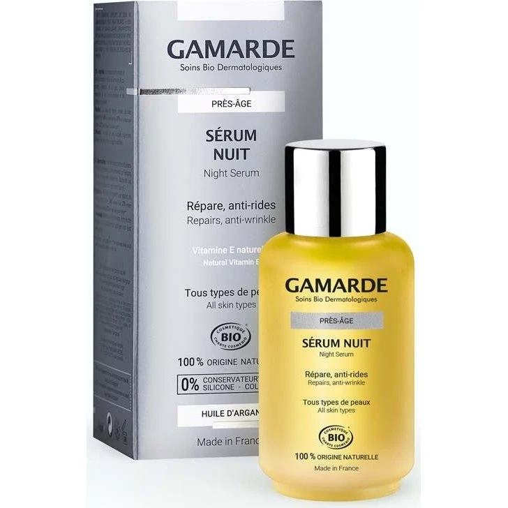 Gamarde Night Serum Anti-Rynke & Reparation BIO 30 ml