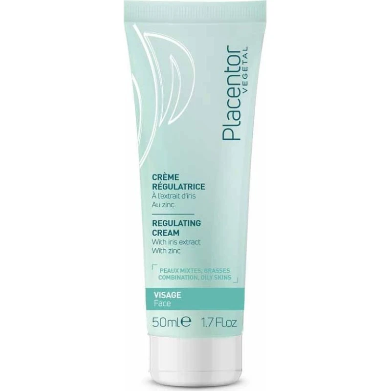Placentor Vegetabilsk Regulerende Creme til Kombineret/Fedtet Hud 50ml