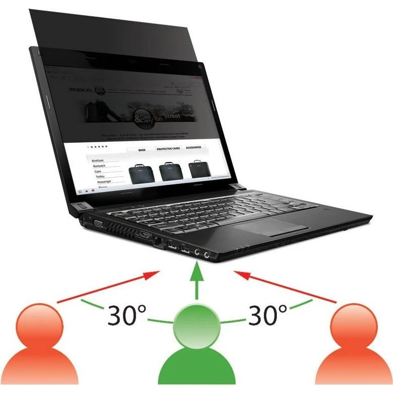 Mobilis 016233 Privatlivsfilter til 15,6" Laptop (16:9)