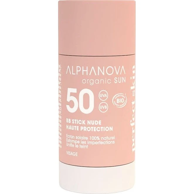 Alphanova Økologisk Sol BB Stick Nude Bio SPF50 17g