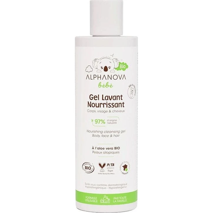 Alphanova Baby Organic Nourishing Cleansing Gel 200ml