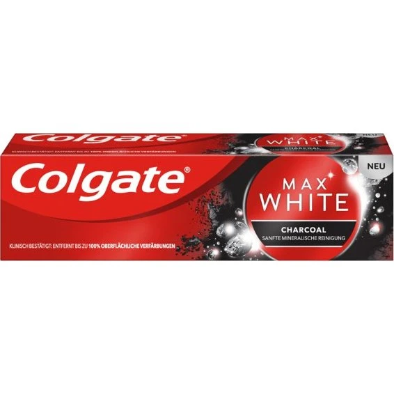 Colgate Max White Charcoal tandpasta 75 ml
