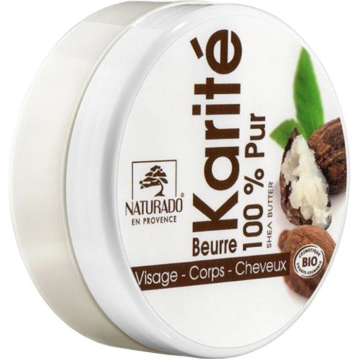 Naturado 100% rent økologisk sheasmør 135g