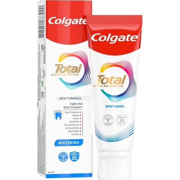 Colgate Total Active Prevention Whitening tandpasta