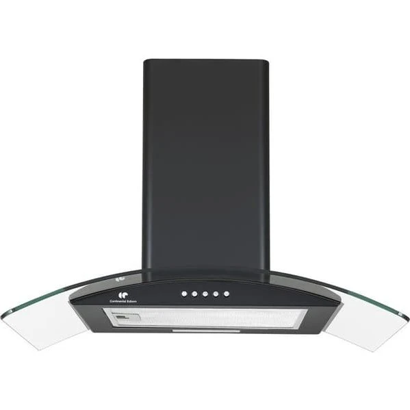 Continental Edison CEH60GB2 Emhætte - Sort/Glas - 60 cm