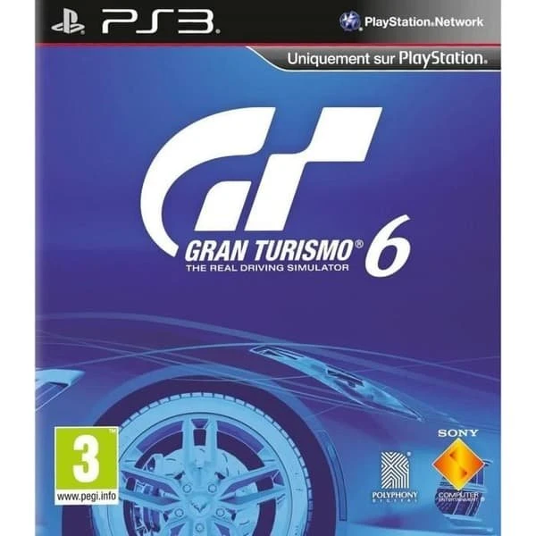Gran Turismo 6 til PlayStation 3 - Komplet sæt (Refurbished)