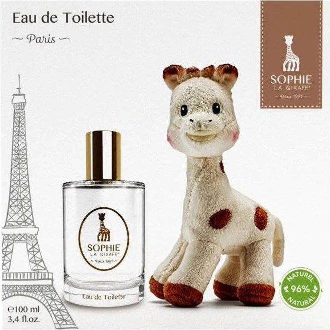 Sophie la Girafe Eau de Toilette 100ml Gave- og legetøjssæt