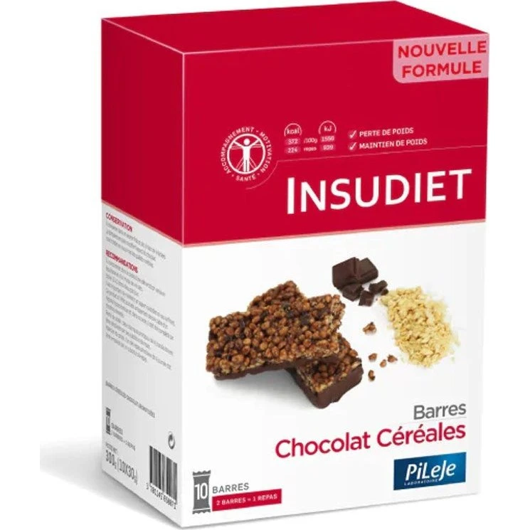 Insudiet Chokolade Kornbar x10