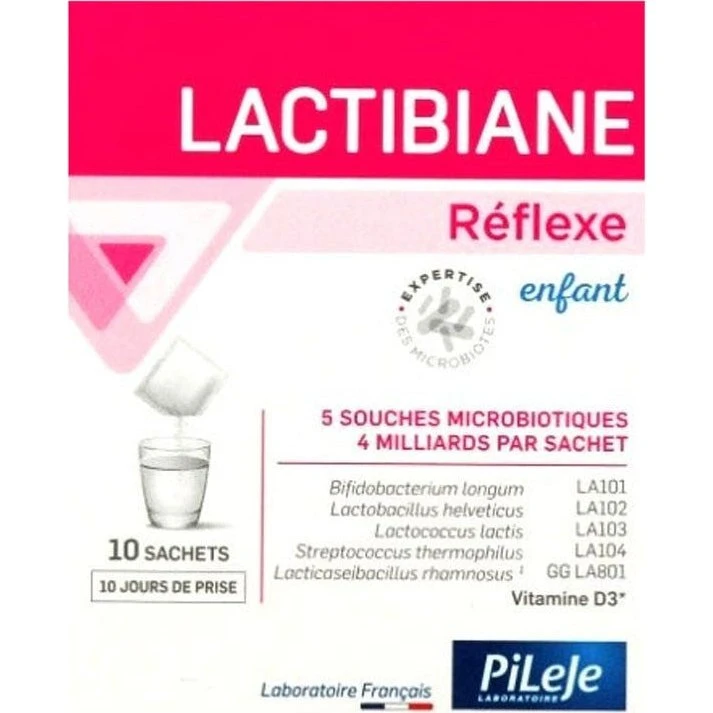 Pileje Lactibiane Refleks Bambino 10 poser