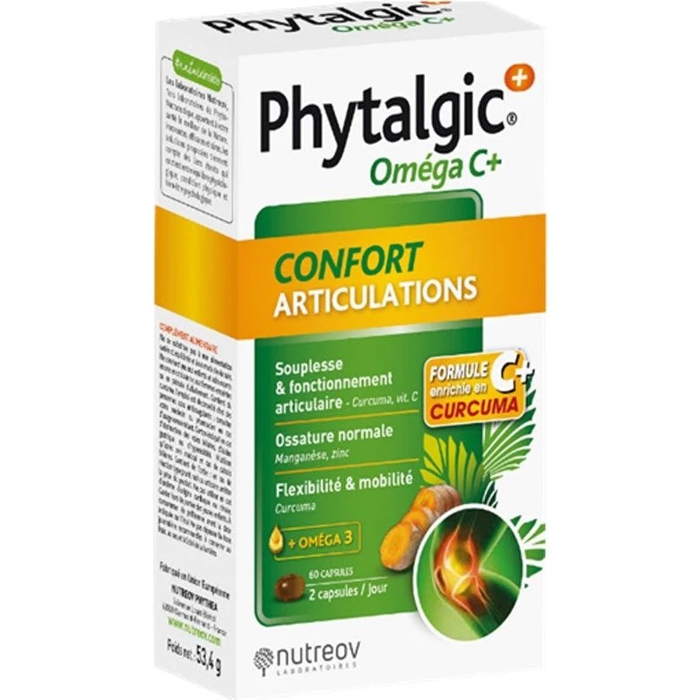 Phytea Fytalgiske Komfortled Omega C+ - 60 kapsler