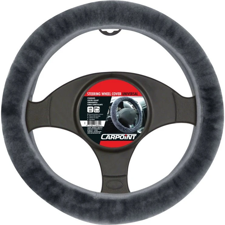Carpoint Komfort ratovertræk - Uld - Antracit (passer 37–39 cm)