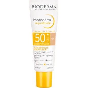 Bioderma Photoderm Aqua SPF 50+ Tonet Solcreme, Lys - 40 ml