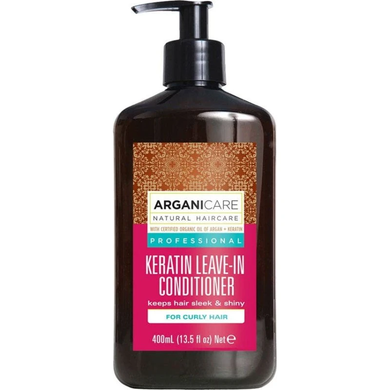 Arganicare Keratin Leave-in Balsam til tørt hår, 400 ml