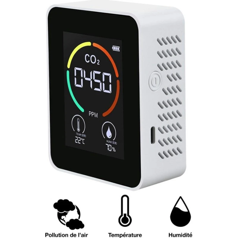 Vog Protect CO2-analysator og detektor