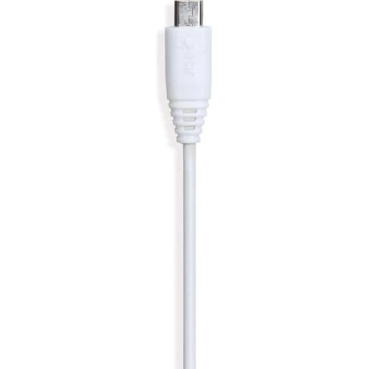 GEAR Micro-USB ladekabel 0,3 m rund hvid