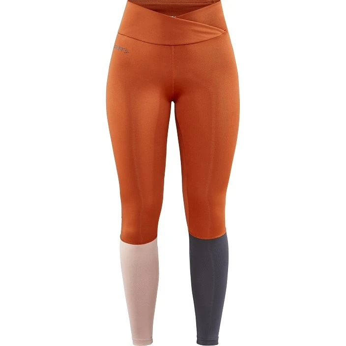 Craft Core Sense Tights Rust/Grå Dame