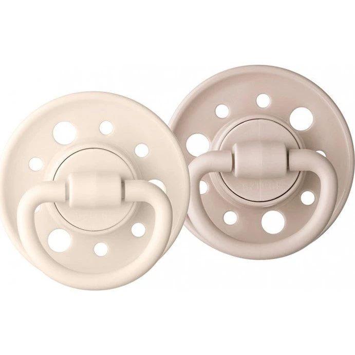 Dodie Rund sut 0-6 mdr. i gummi - Grain of Sand C5