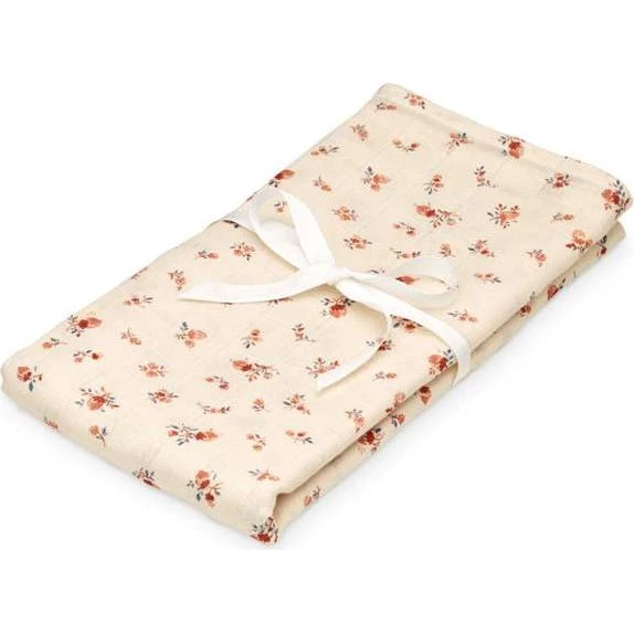 Cam Cam Copenhagen Svøb GOTS Berries – økologisk muslin