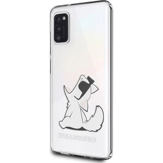 Karl Lagerfeld Choupette Fun Case til Samsung Galaxy A41 - Transparent