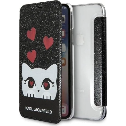 Karl Lagerfeld Valentine iPhone X/Xs Cover - Sort