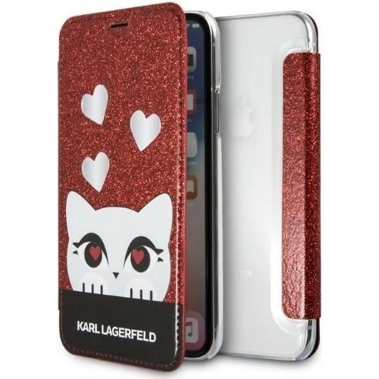 Karl Lagerfeld Valentine iPhone X/XS Cover - Rød