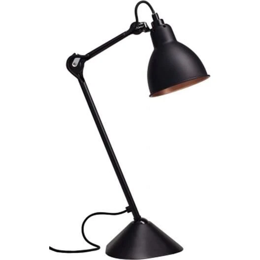 Gras N205 Bordlampe - Mat Sort & Kobber