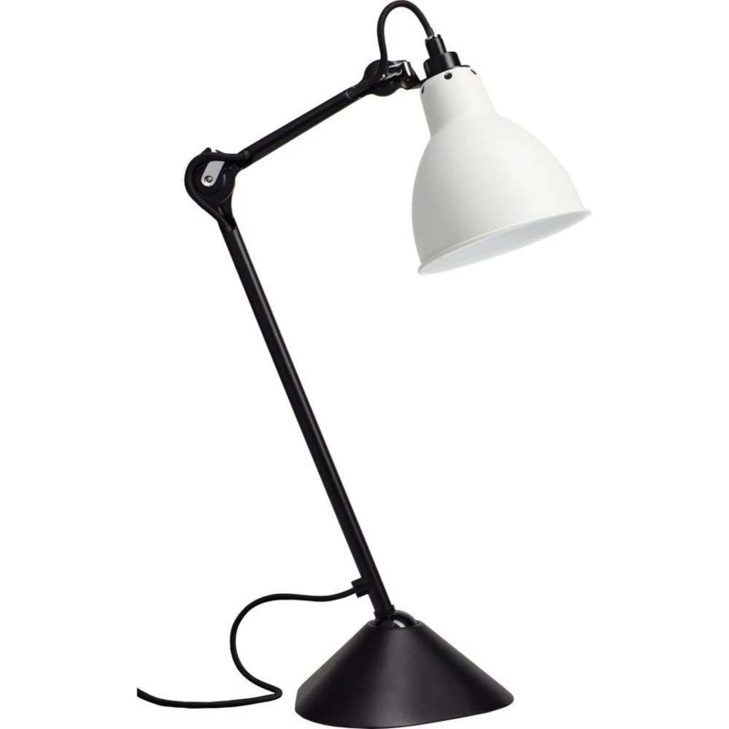 Lampe Gras 205 bordlampe, sort/hvid