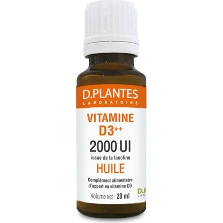 D. Plantes Vitamin D3++ 2000 IE 20ml