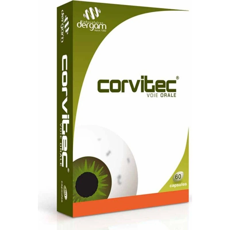 Dergam Corvitec Visual Comfort - 60 kapsler
