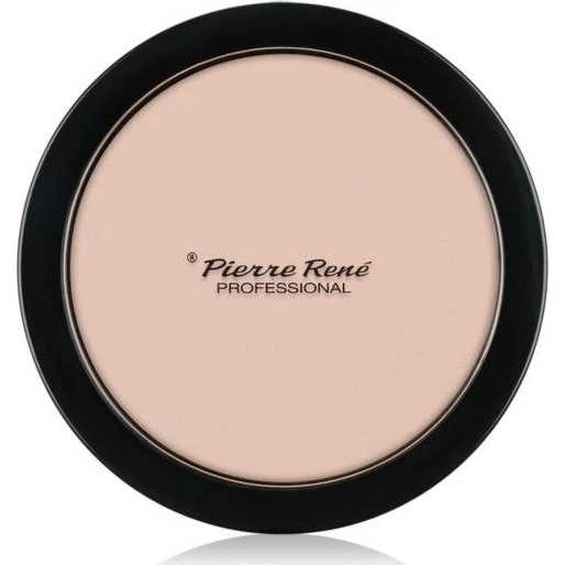 Pierre René Professionelt Kompaktpudder SPF 25, Farve 02 Basic, 8 g