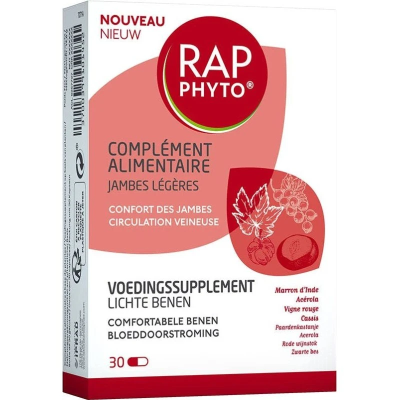 Rap Phyto Light Legs 30 kapsler