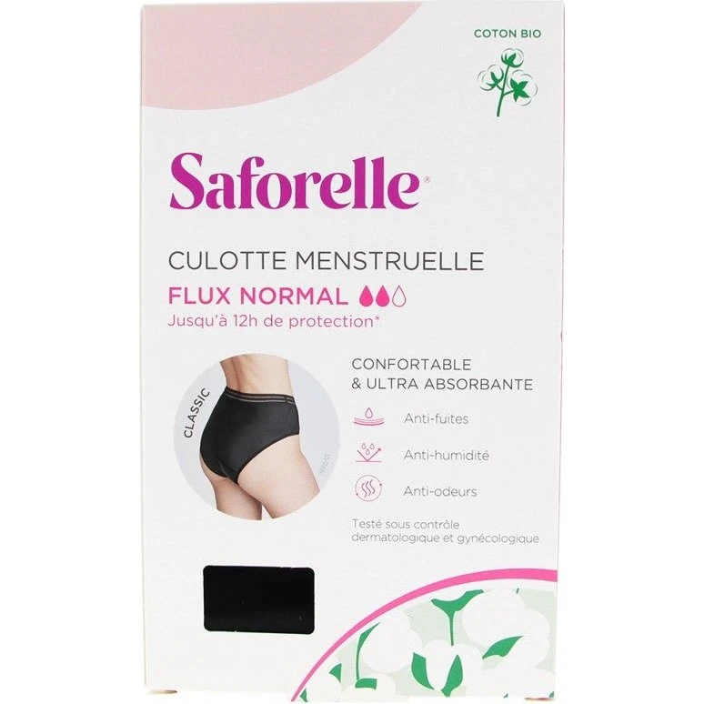 Saforelle Økologiske Menstruationstrusser Normal Flow, str. 34-36
