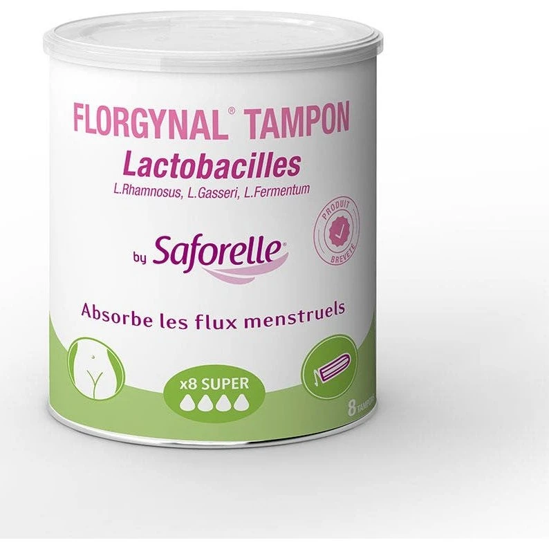 Saforelle Florgynal Super 8 Tamponer