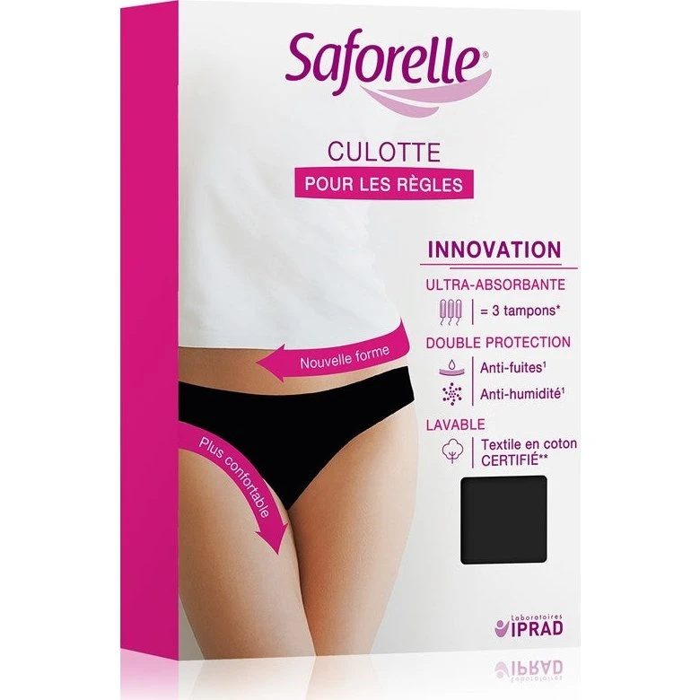 Saforelle Ultraabsorberende menstruationstrusser str. 34-36