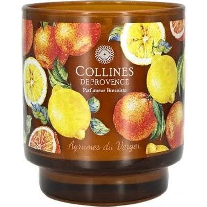 Collines de Provence Duftlys - Citrusfrugter fra frugtplantagen 220g