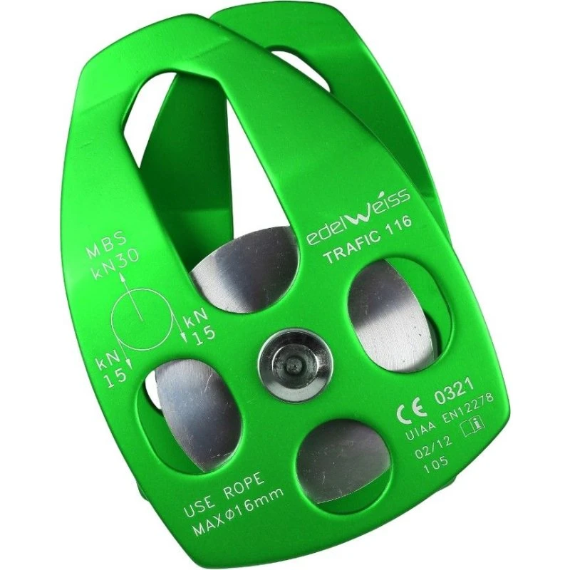 Edelweiss Trafic 116 Poulie Simple - Klatreudstyr