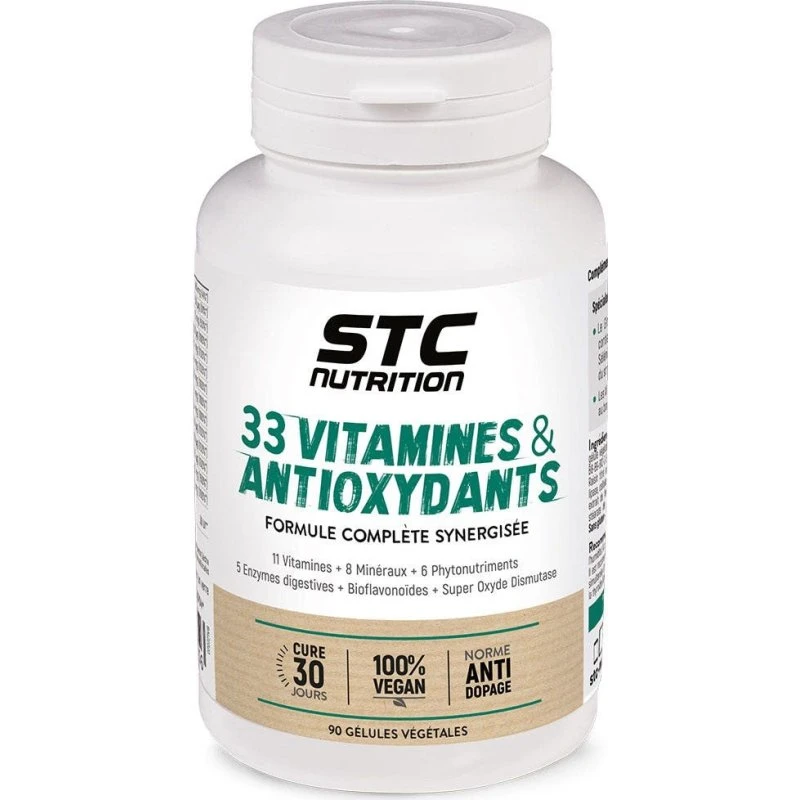STC Nutrition 33 Vitamins & Antioxidants - 90 kapsler
