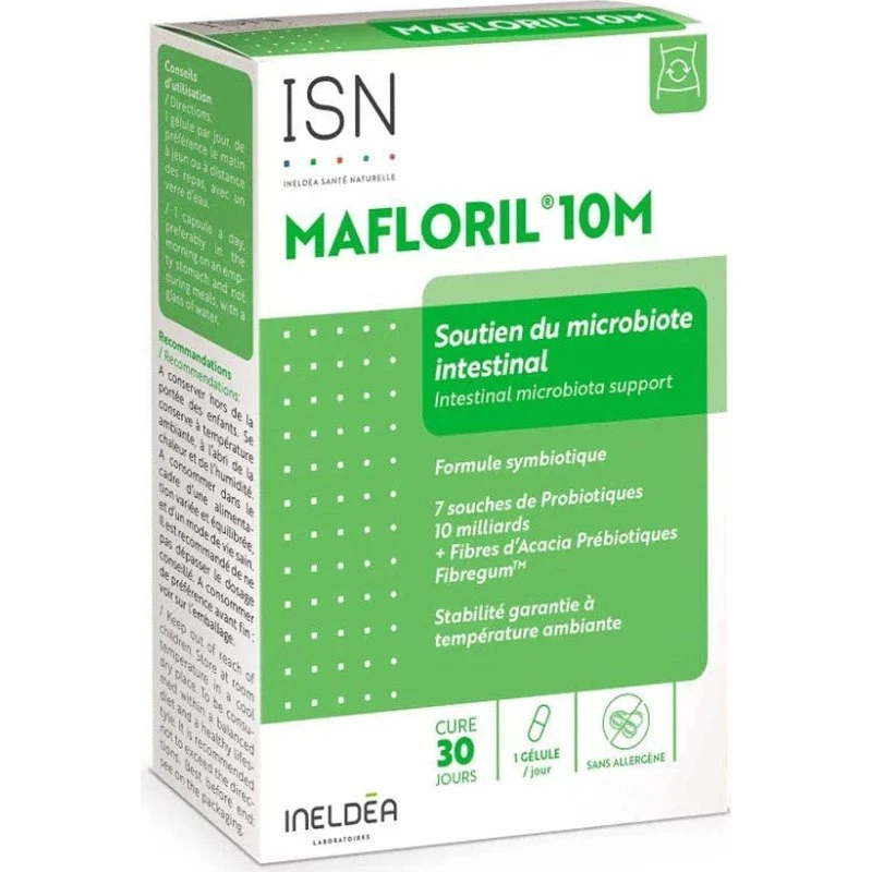Ineldea Santé Naturale Mafloril 10M - 30 kapsler