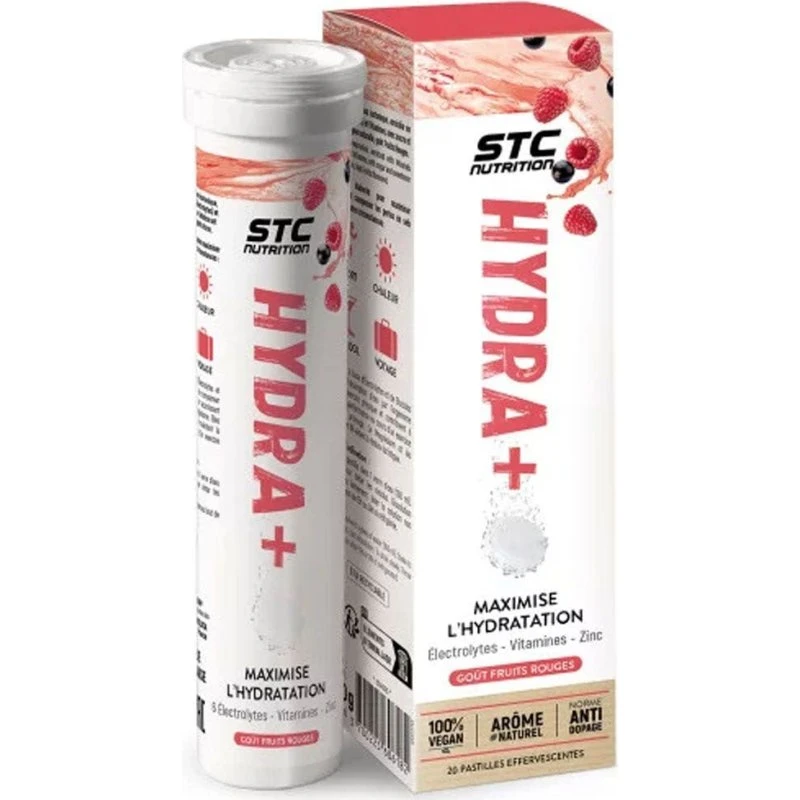 Stc Nutrition Hydra+ Red Fruits - 20 brusetabletter
