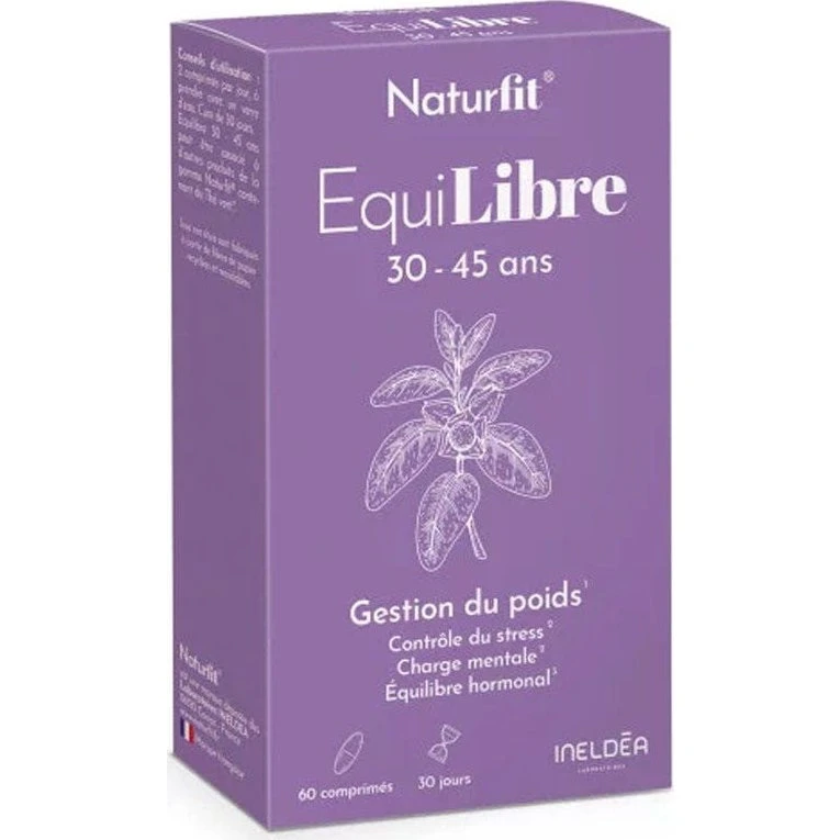 Naturfit EquiLibre 30-45 år - 60 tabletter