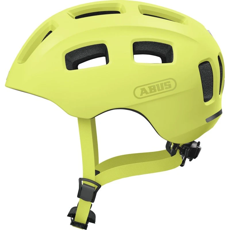 Abus Youn-I 2.0 Cykelhjelm - Mono Yellow - Medium (52-57 cm)