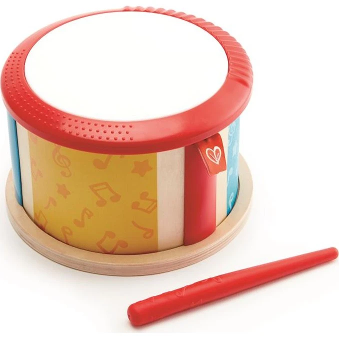 Hape Double-Sided Drum – dobbeltsidet træ­tromme 12+ mdr