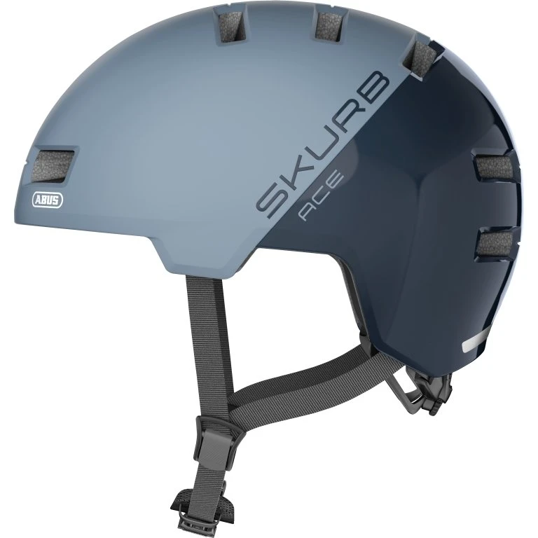 ABUS Skurb ACE Cykelhjelm - Glacier Blue, Str. S